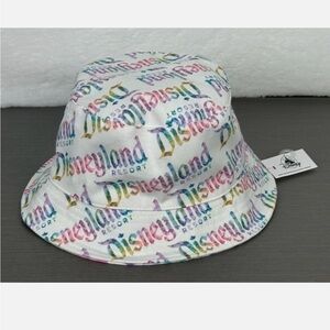 Colorful Pastels Disneyland Resort Spirit Jersey Bucket Hat NWT